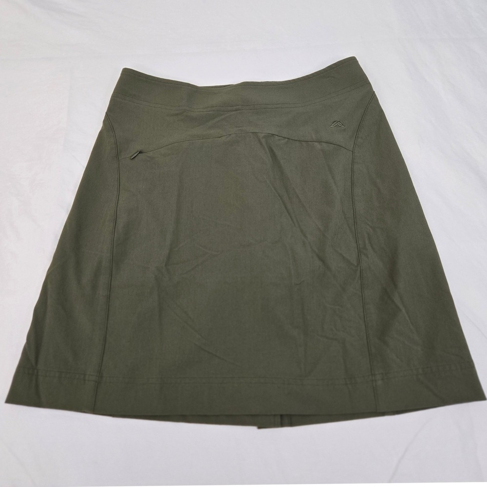 Kathmandu A Line Skirt Women 8 Olive Green Technical Outdoor Travel Hiking‎